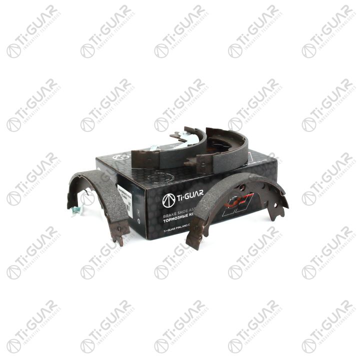 Тормозные колодки (РУЧНОГО ТОРМОЗА) TG-0658/FN0658* Ti·GUAR (комплект 4шт.)